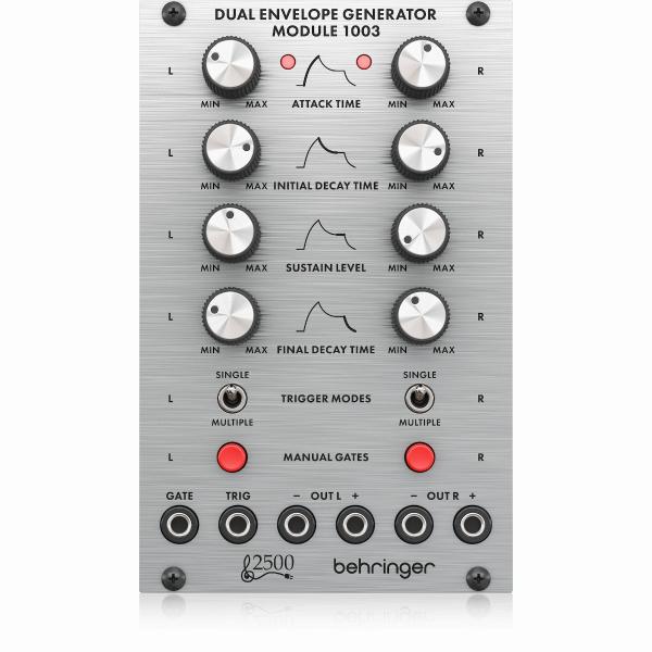 BEHRINGER 1003 DUAL ENVELOPE GENERATOR MODULE MODULO EURORACK 2500 SERIES