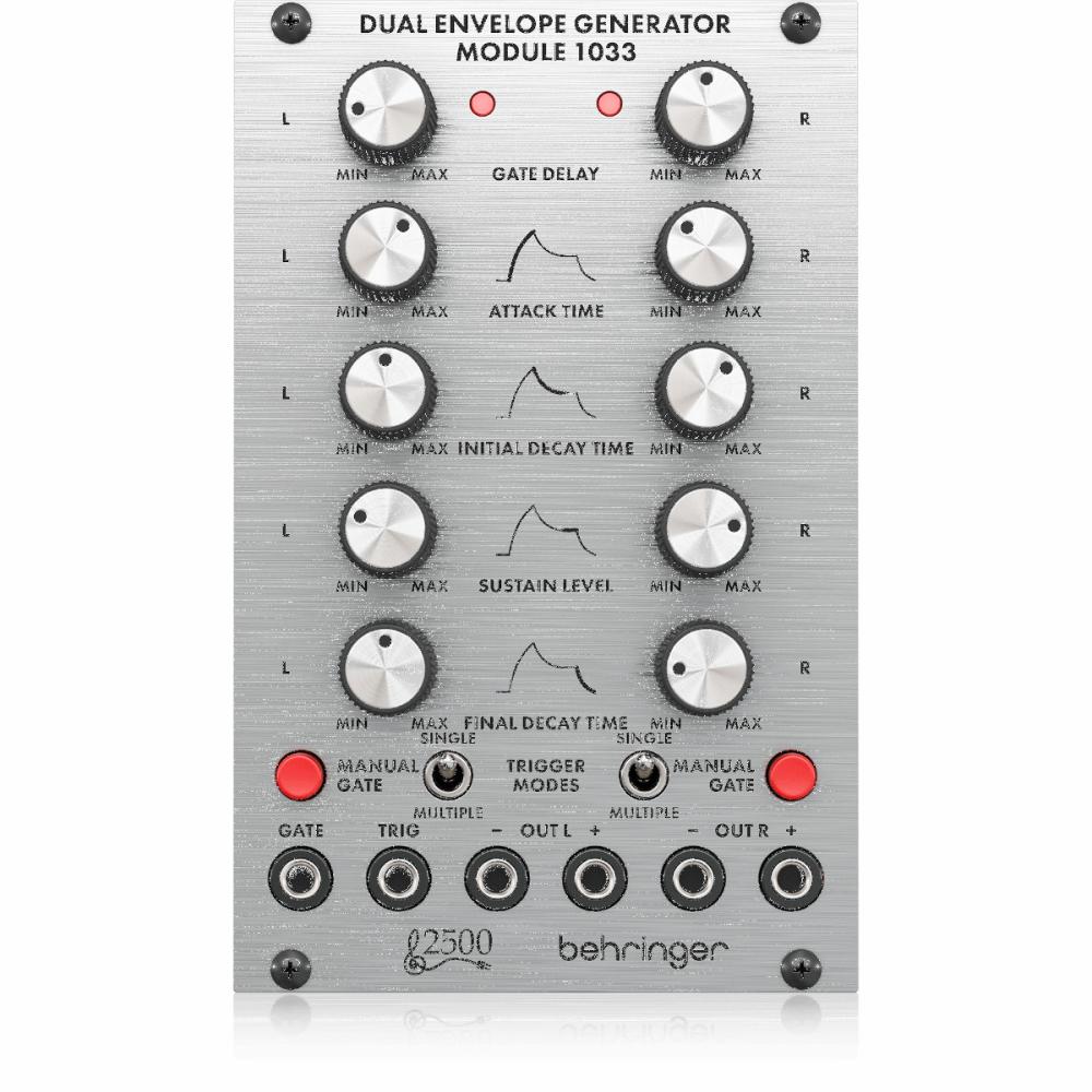 BEHRINGER 1033 DUAL ENVELOPE GENERATOR MODULE EURORACK 2500 SERIES