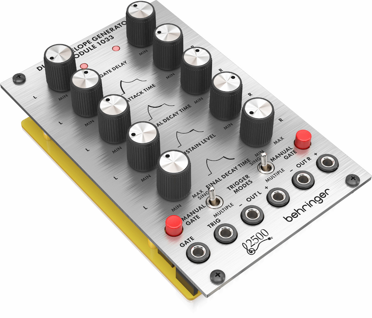 BEHRINGER 1033 DUAL ENVELOPE GENERATOR MODULE EURORACK 2500 SERIES