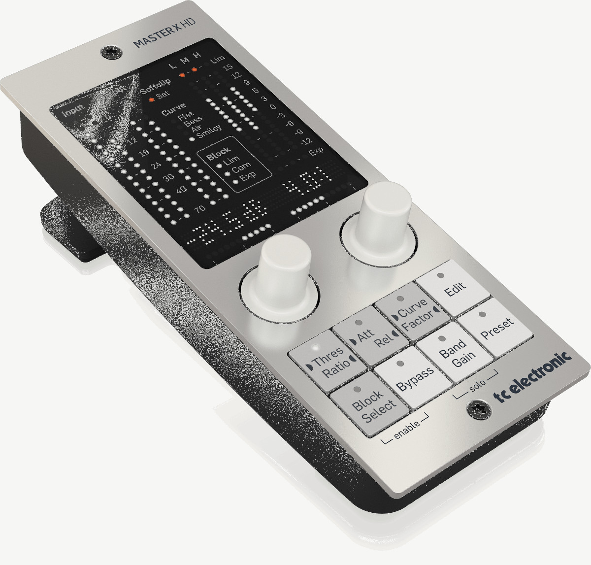 TC ELECTRONIC MASTER X HD NATIVE - MASTER X HD-DT CONTROLLER PLUG-IN ESPANSORE COMPRESSORE E LIMITER CON SUPERFICIE DI CONTROLLO