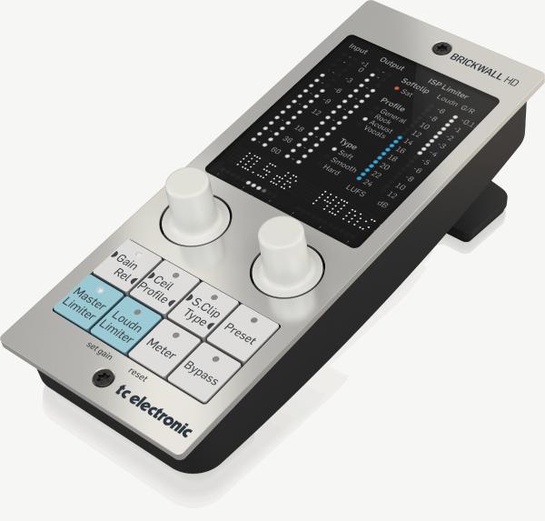 TC ELECTRONIC BRICKWALL HD NATIVE - BRICKWALL X HD-DT CONTROLLER LIMITER PLUG-IN CON INTERFACCIA DI CONTROLLO USB