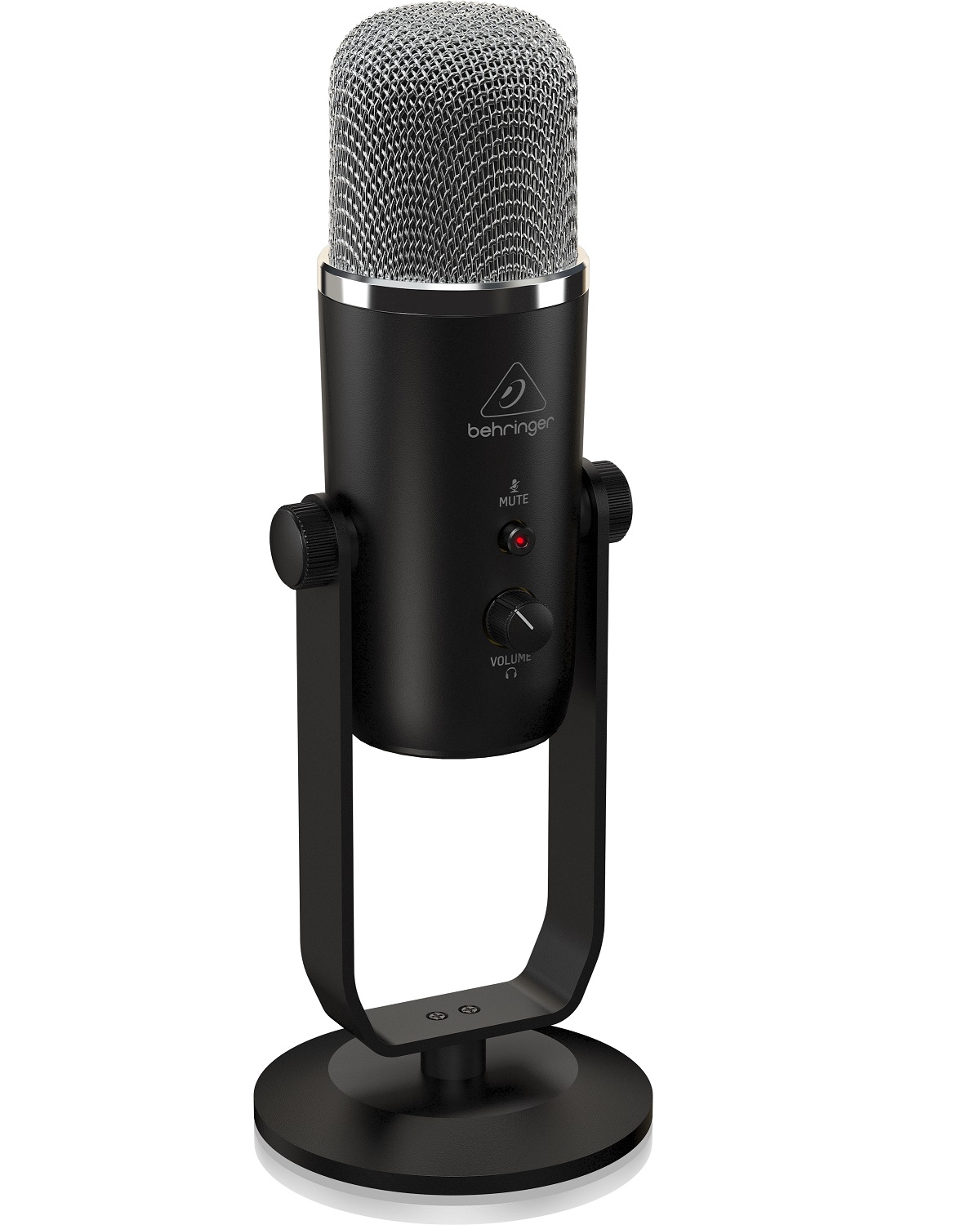 BEHRINGER BIGFOOT MICROFONO DA STUDIO USB CON 4 PATTERN CONTROLLO CUFFIA VOLUME MUTE