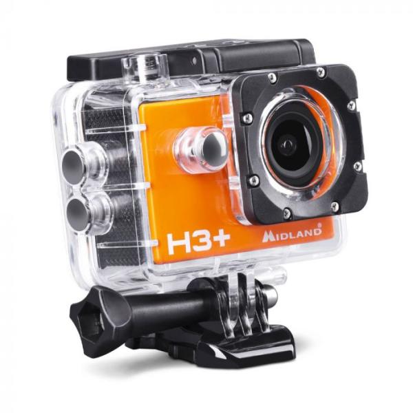 MIDLAND H3+ ACTION CAMERA FULL HD WATERPROOF 30MT BATTERIA LI-ION 900MAH ACCESSORI