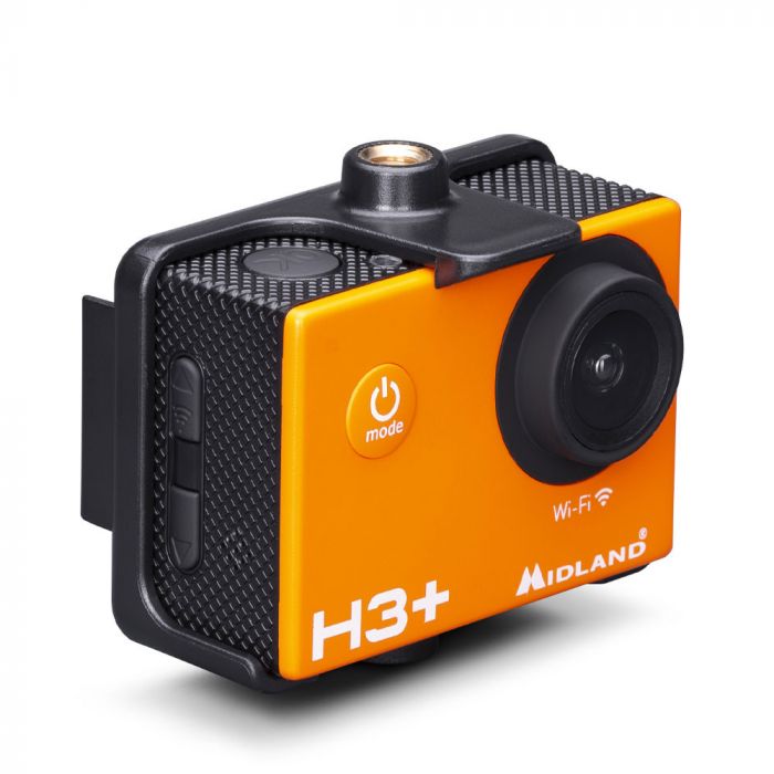 MIDLAND H3+ ACTION CAMERA FULL HD WATERPROOF 30MT BATTERIA LI-ION 900MAH ACCESSORI