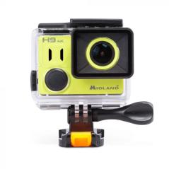 MIDLAND H9 ACTION CAMERA UHD 4K 30 FPS WATERPROOF 30MT BATTERIA LI-ION 1050MAH ACCESSORI