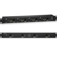 BEHRINGER DI4800A DIRECT BOX ULTRA DI-BOX ATTIVA 4 CANALI UNA UNITA RACK CONVERTITORE SEGNALE JACK A XLR