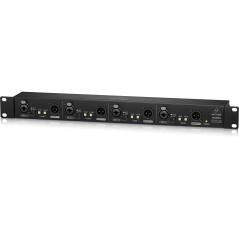 BEHRINGER DI4800A DIRECT BOX ULTRA DI-BOX ATTIVA 4 CANALI UNA UNITA RACK CONVERTITORE SEGNALE JACK A XLR