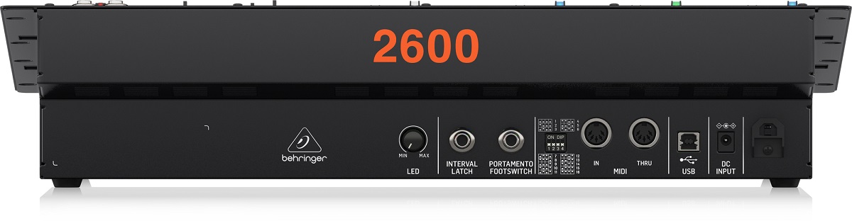 BEHRINGER 2600 SINTETIZZATORE DESKTOP ANALOGICO SEMI-MODULARE 3 VCO - VCF MULTI-MODALE
