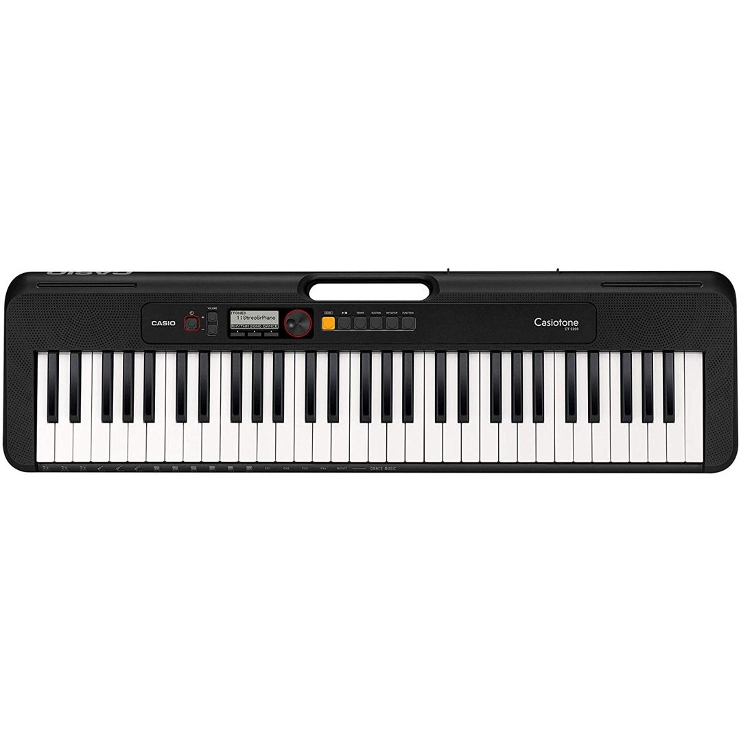 CASIO CT-S100 BK TASTIERA PORTATILE 61 TASTI MIDI USB COLORE NERO
