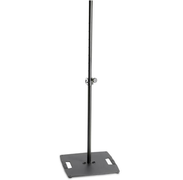 GRAVITY LS 331 B SUPPORTO PER ILLUMINAZIONE O SPEAKER CON BASE QUADRATA IN ACCIAIO