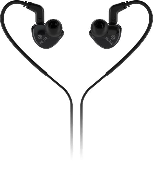 BEHRINGER MO240 AURICOLARE IN EAR MONITOR BLACK NERO