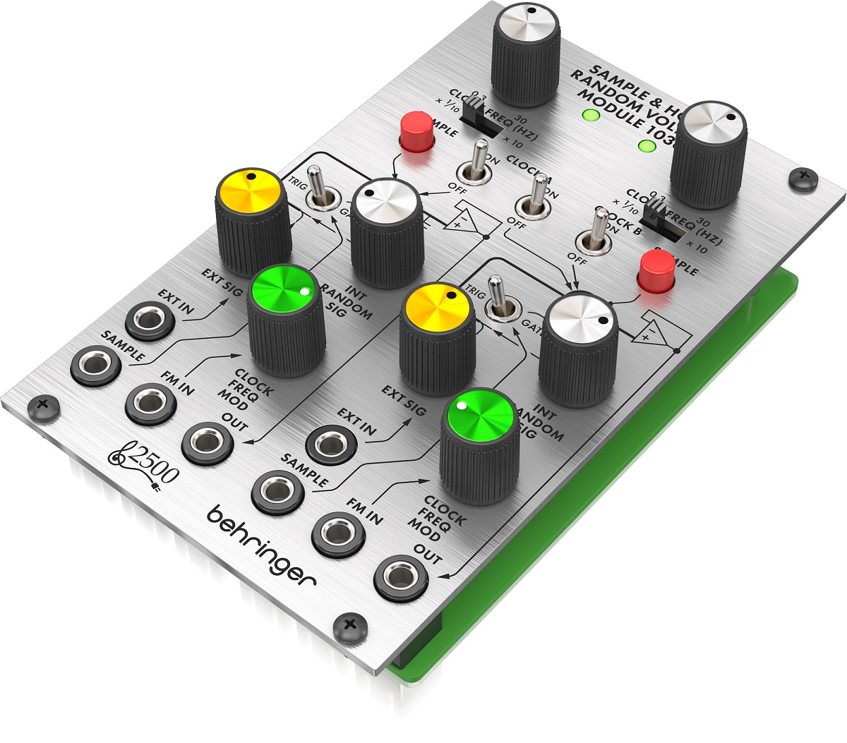 BEHRINGER 1036 SAMPLE AND HOLD - RANDOM VOLTAGE MODULE EURORACK 2500 SERIES