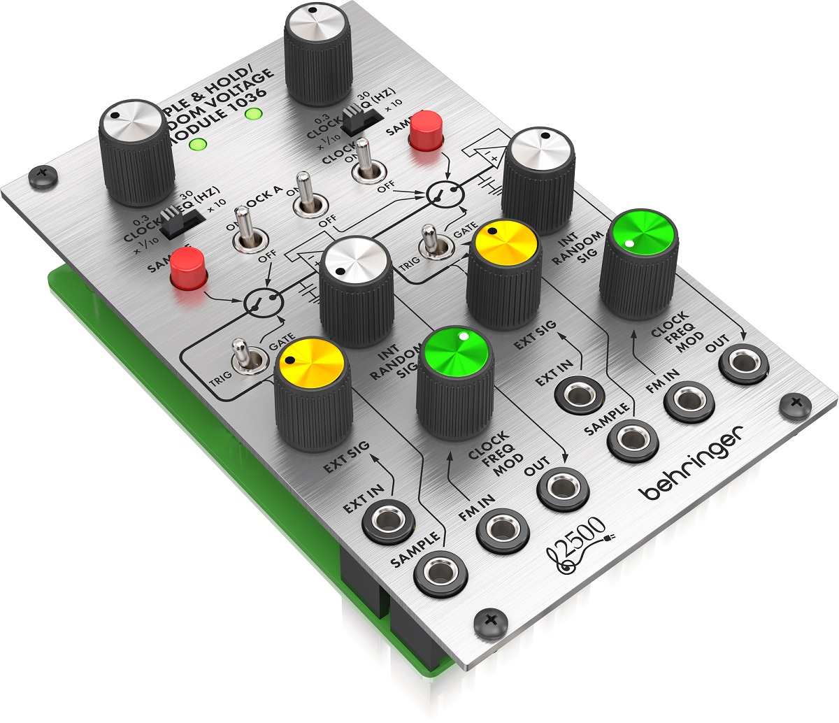 BEHRINGER 1036 SAMPLE AND HOLD - RANDOM VOLTAGE MODULE EURORACK 2500 SERIES