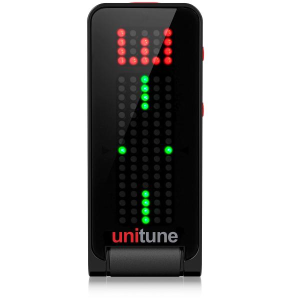 TC ELECTRONIC UNITUNE CLIP NOIR ACCORDATORE STROBO CROMATICO NERO
