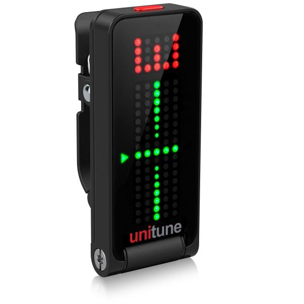 TC ELECTRONIC UNITUNE CLIP NOIR ACCORDATORE STROBO CROMATICO NERO