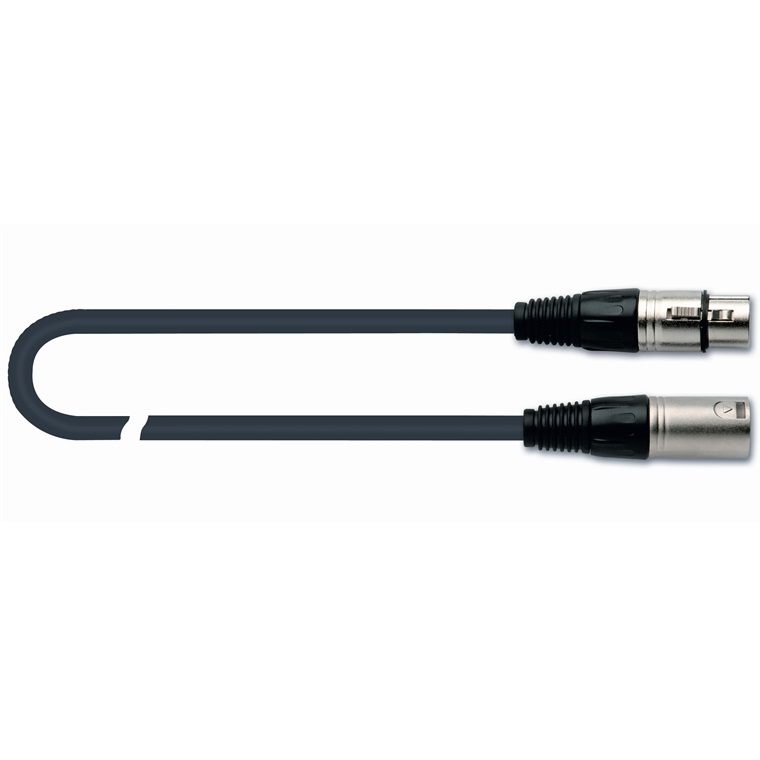 QUIK-LOK QUIKLOK MX-775-9 CAVO MICROFONICO XLR MASCHIO XLR FEMMINA 9 METRI