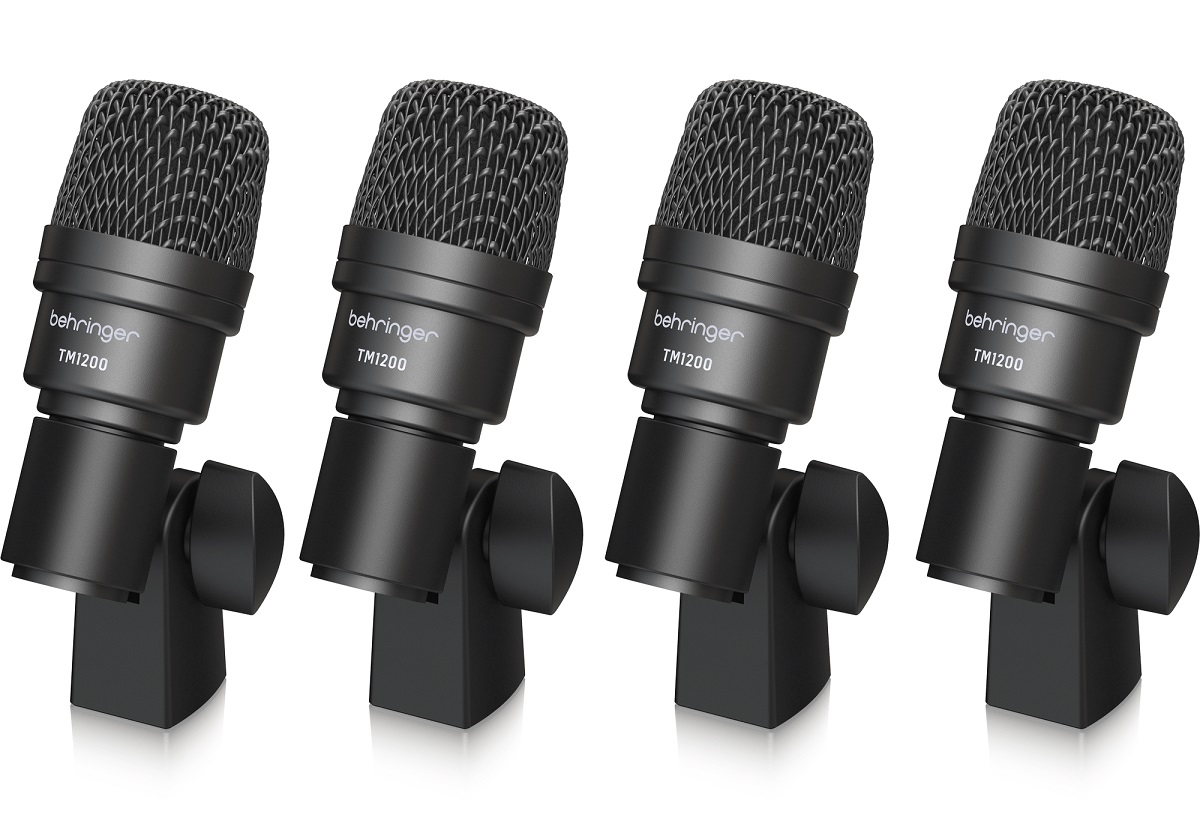 BEHRINGER BC1200 KIT DI 7 MICROFONI PER BATTERIA CLAMPS E CUSTODIA IN ALLUMINIO