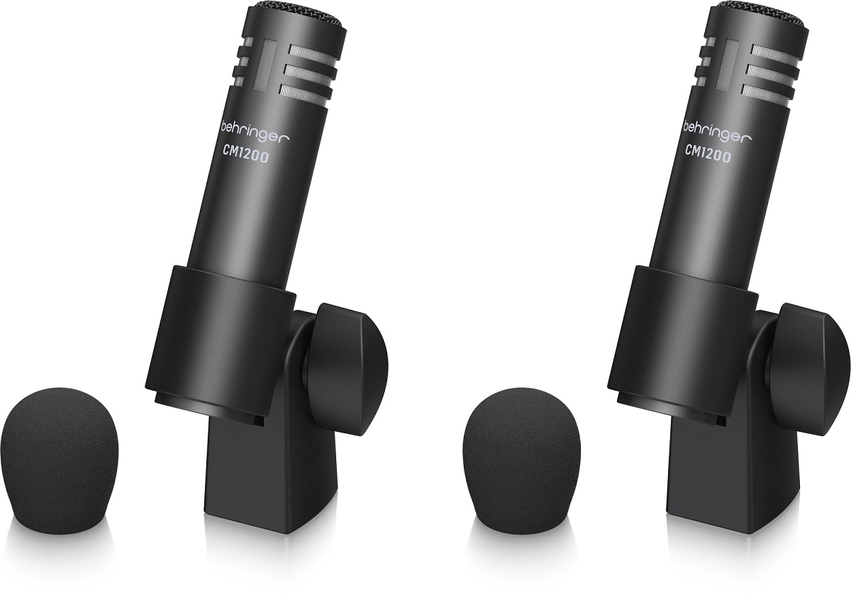 BEHRINGER BC1200 KIT DI 7 MICROFONI PER BATTERIA CLAMPS E CUSTODIA IN ALLUMINIO