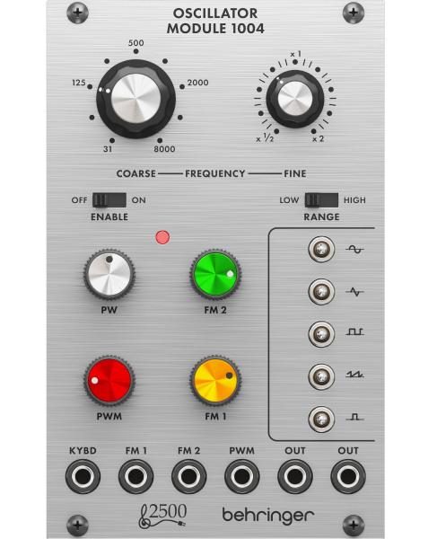 BEHRINGER 1004 OSCILLATOR MODULE MODULO VCO DUAL CORE SERIE 2500 EURORACK