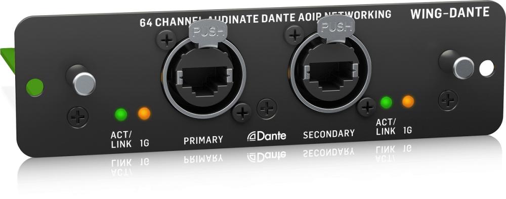 BEHRINGER WING-DANTE SCHEDA ESPANSIONE 64x64 CANALI PER MIXER WING