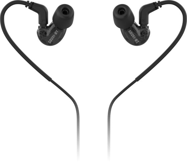 BEHRINGER SD251-BT AURICOLARE IN EAR STUDIO MONITOR BLUETOOTH BLACK NERO