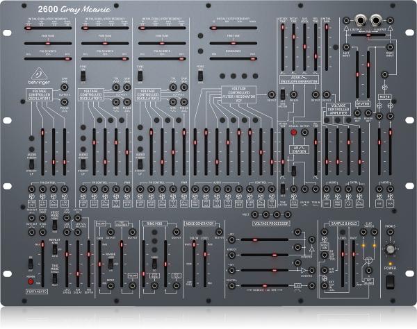 BEHRINGER 2600 GRAY MEANIE SINTETIZZATORE DESKTOP ANALOGICO SEMI-MODULARE MULTI-MODALE