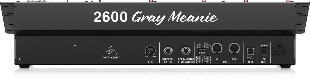BEHRINGER 2600 GRAY MEANIE SINTETIZZATORE DESKTOP ANALOGICO SEMI-MODULARE MULTI-MODALE