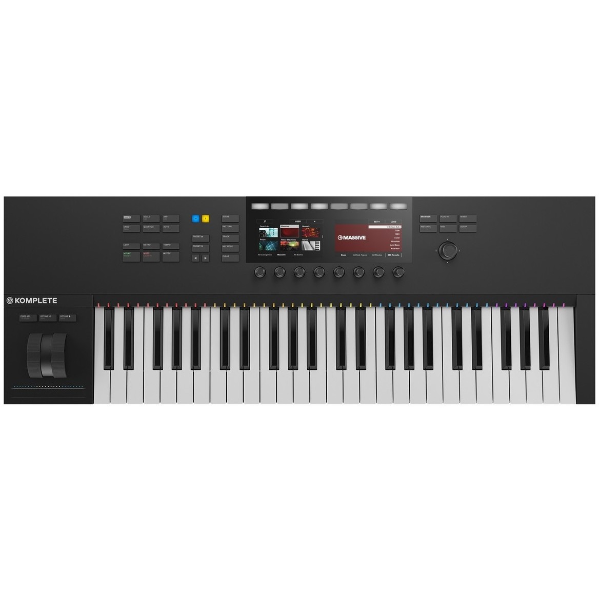 NATIVE INSTRUMENTS KOMPLETE KONTROL S49 MK2 TASTIERA MIDI USB 49 TASTI PER KOPMPLETE