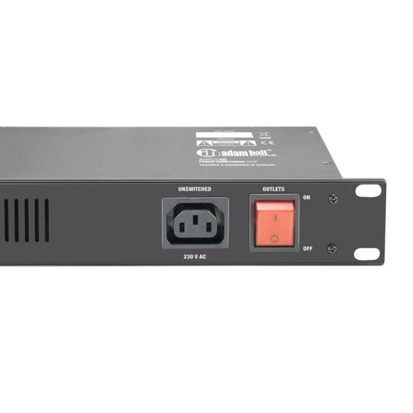 ADAM HALL PCS10 REGOLATORE DI TENSIONE A RACK CON 9 USCITE IEC 10A