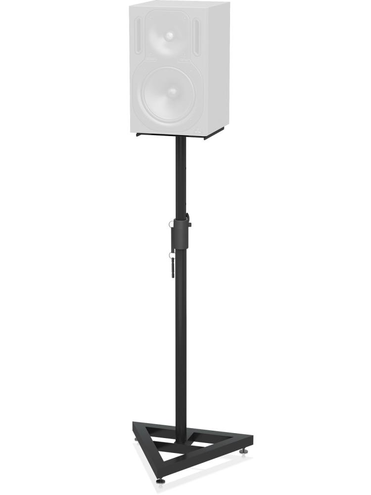 BEHRINGER SM5001 SUPPORTO CASSE MONITOR DA STUDIO STAND REGOLABILE BASE TRIANGOLARE PIEDINI ANTIVIBRAZIONI