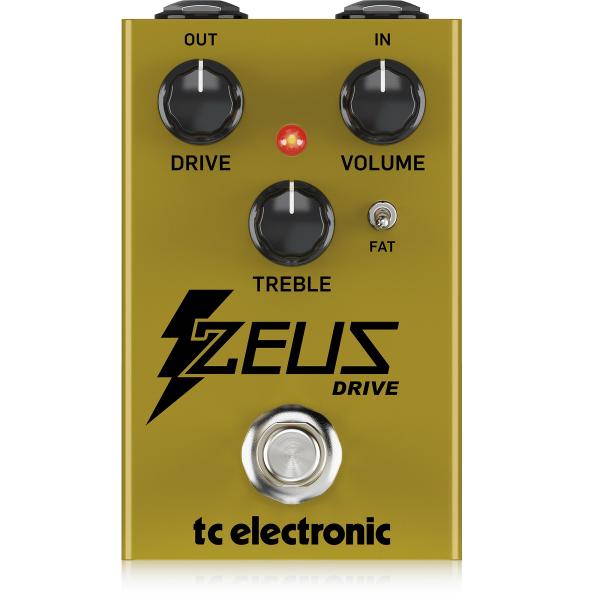 TC ELECTRONIC ZEUS DRIVE OVERDRIVE EFFETTO A PEDALE PER CHITARRA