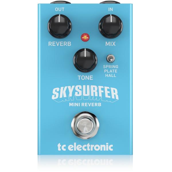 TC ELECTRONIC SKYSURFER MINI REVERB EFFETTO RIVERBERO A PEDALE PER CHITARRA