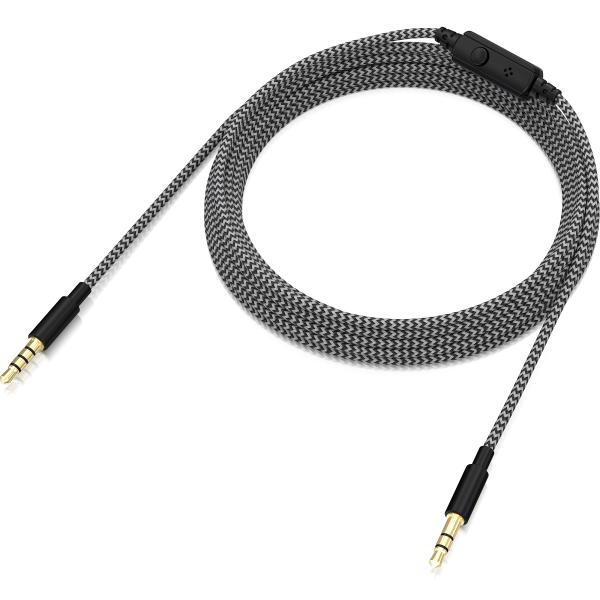 BEHRINGER BC11 PROLUNGA CAVO CUFFIE UNIVERSALE CON MICROFONO A CANCELLAZIONE DI RUMORE E PLAYER CONTROL