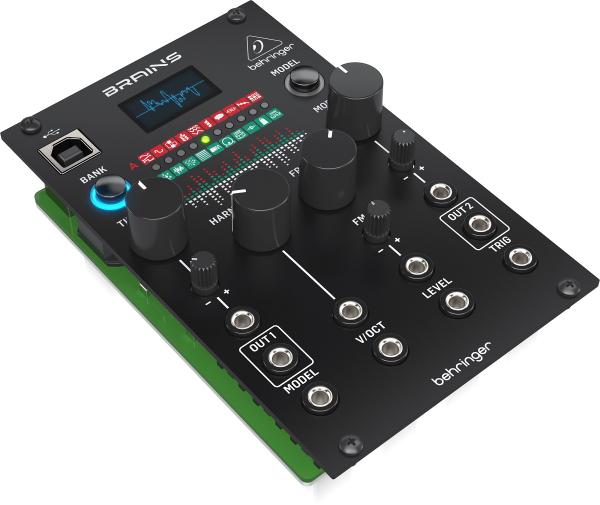 BEHRINGER BRAINS MODULO OSCILLATORE 20 MOTORI SINTESI OSCILLOSCOPIO OLED