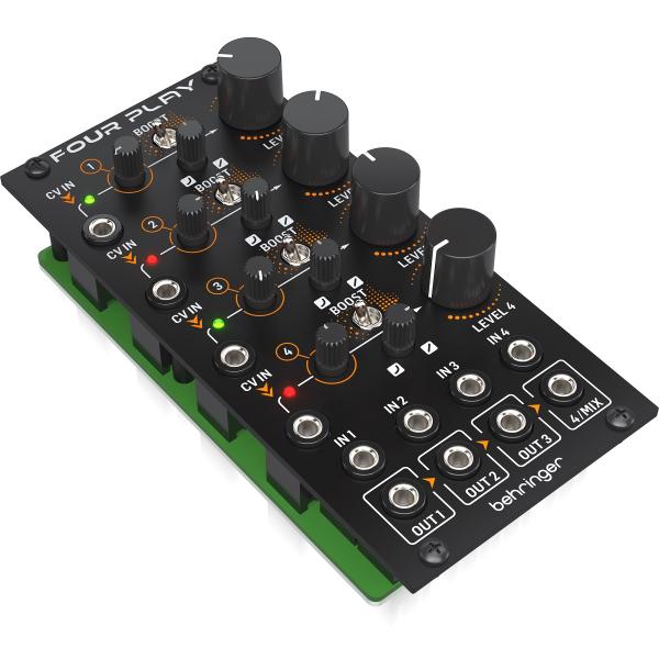 BEHRINGER FOUR PLAY MODULO AMPLIFICATORI CONTROLLO TENSIONE QUADRUPLO E MIXER