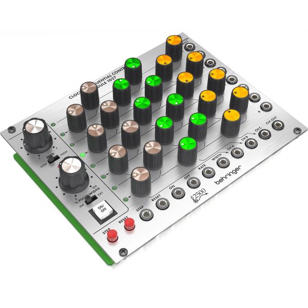 BEHRINGER 1027 CLOCKED SEQUENTIAL CONTROL MODULE STEP SEQUENCER MODULO SERIE 2500
