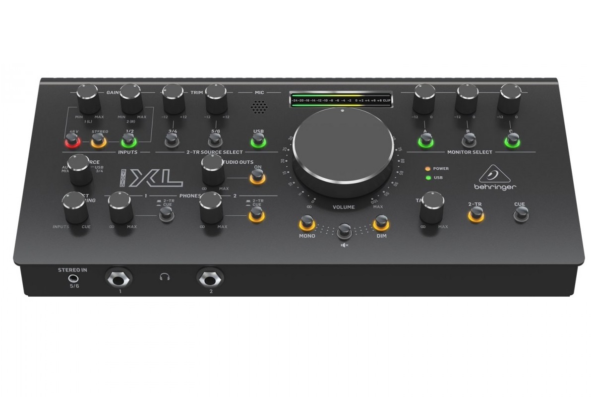 BEHRINGER STUDIO XL CONTROLLER MONITOR PRE MIDAS INTERFACCIA AUDIO USB