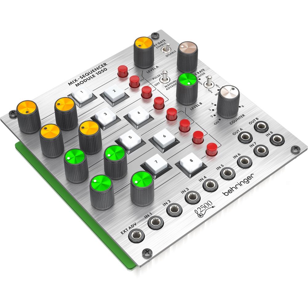 BEHRINGER 1050 MIX-SEQUENCER MODULE 8 CANALI MODULO SERIE 2500