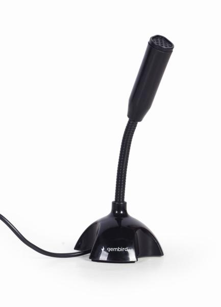 GEMBIRD DESKTOP MICROPHONE, BLACK