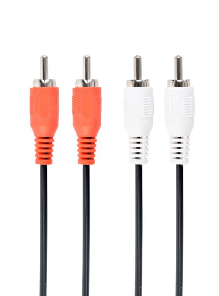 CABLEXPERT CAVO SPINA RCA X 2 AD RCA X 2 (FONO), 1 8 M