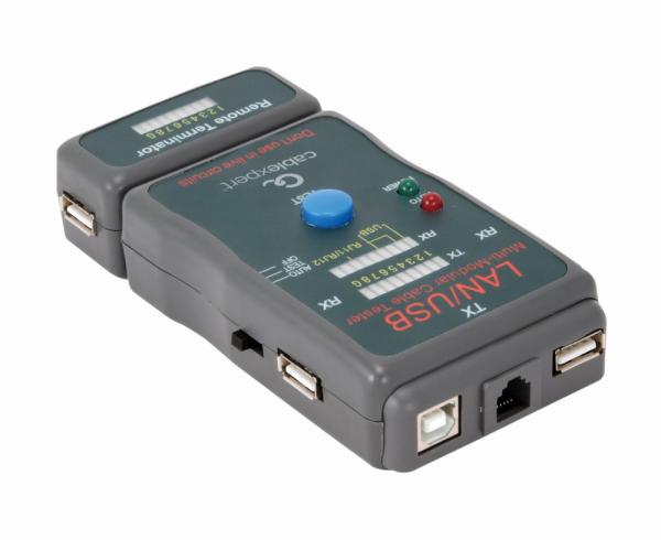 CABLEXPERT NCT-2 CABLE TESTER PER CAVI RJ45 RJ11 RJ12 UTP STP USB