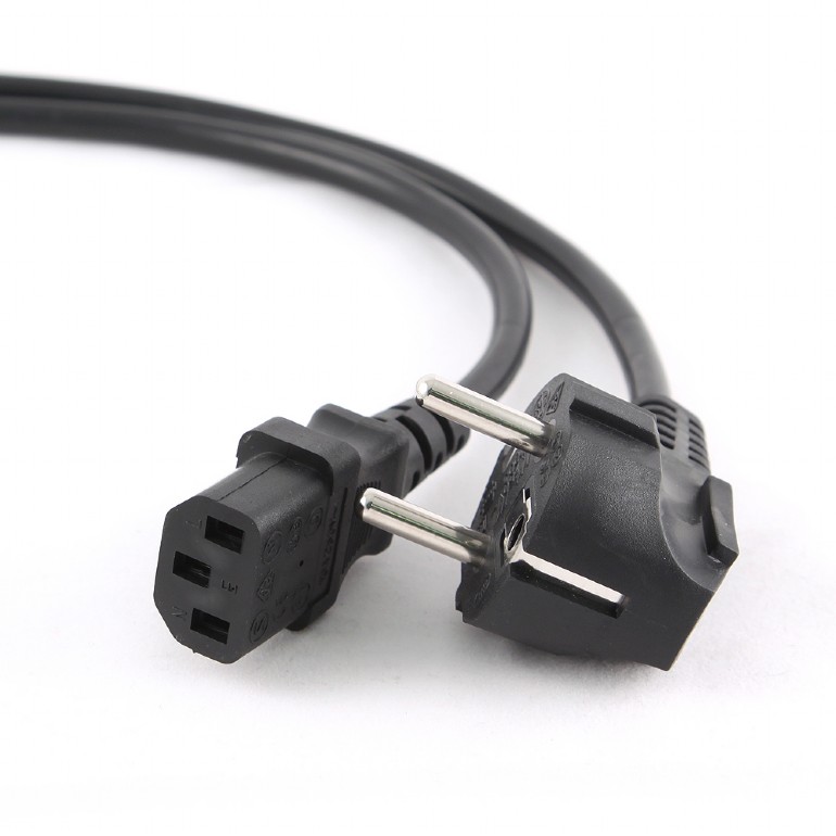 CABLEXPERT PC186 POWER CORD CAVO DA SPINA SCHUKO A PRESA VDE C13 DA 1,8 METRI