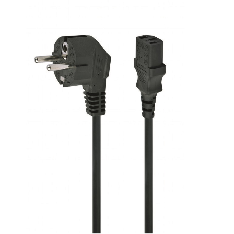 CABLEXPERT PC186 POWER CORD CAVO DA SPINA SCHUKO A PRESA VDE C13 DA 1,8 METRI