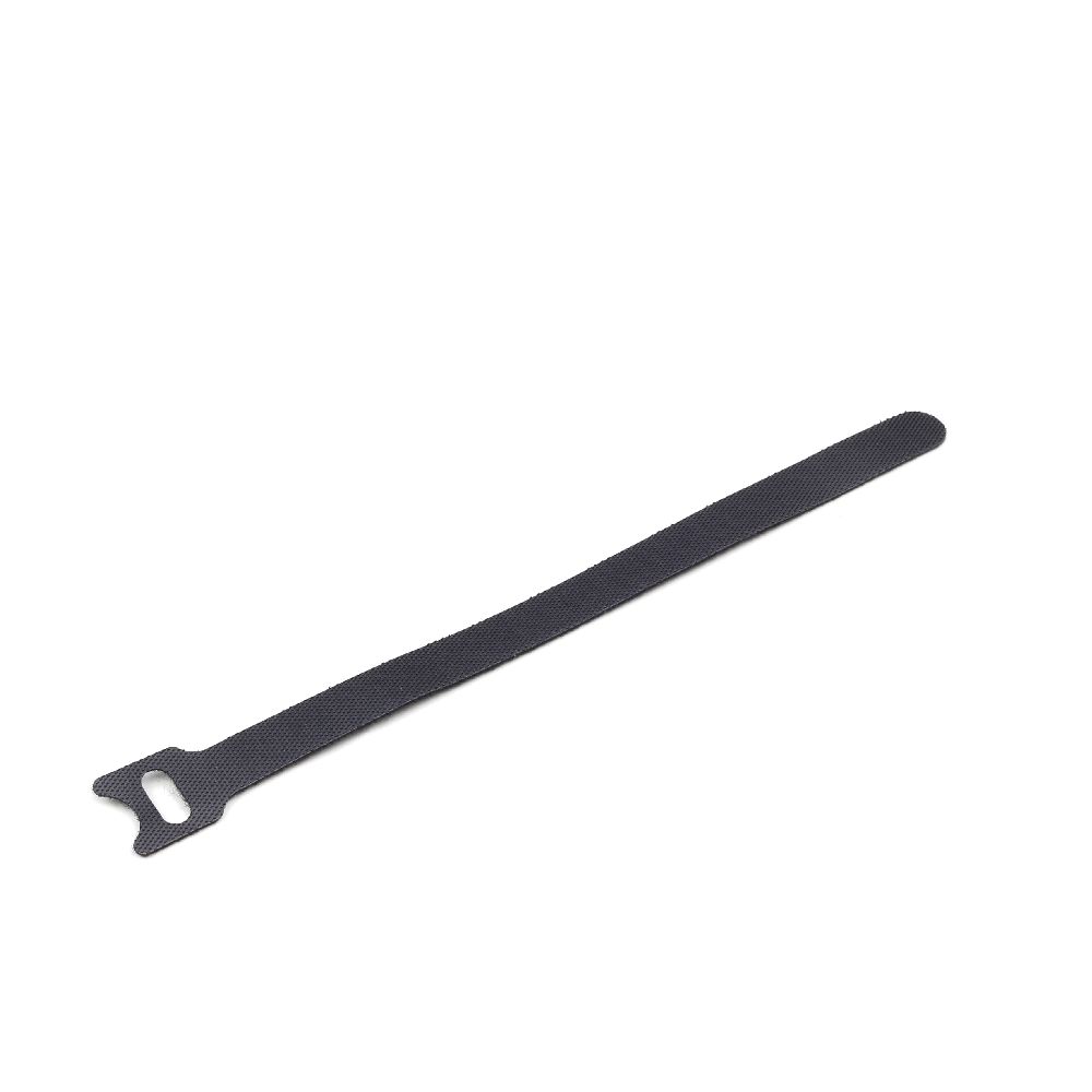 CABLEXPERT VELCRO CABLE TIES, 210 MM, BLACK, 100PCS PER BAG