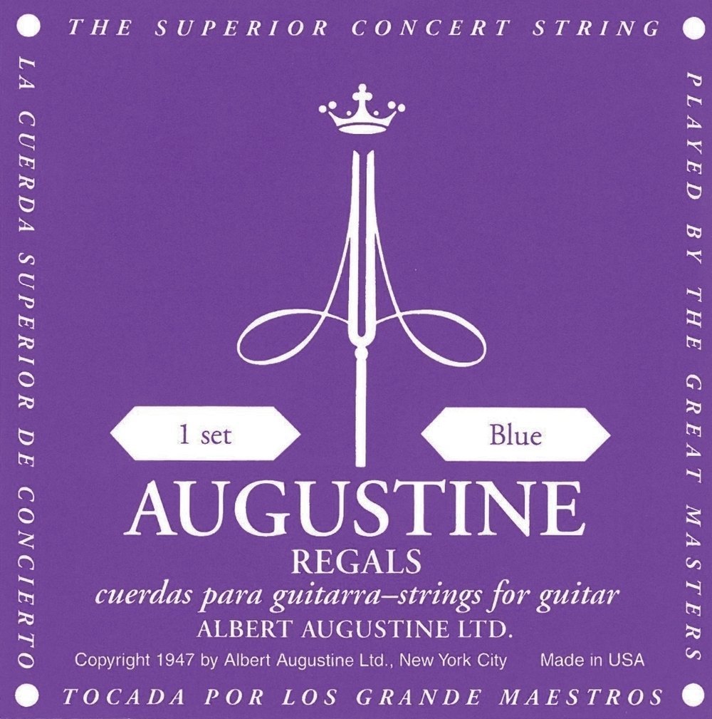 AUGUSTINE REGAL BLACK MUTA DI CORDE PER CHITARRA CLASSICA NORMAL TENSION