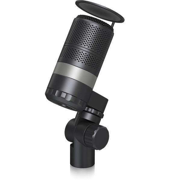 TC HELICON GO XLR MIC MICROFONO BROADCAST NERO CON POP FILTER