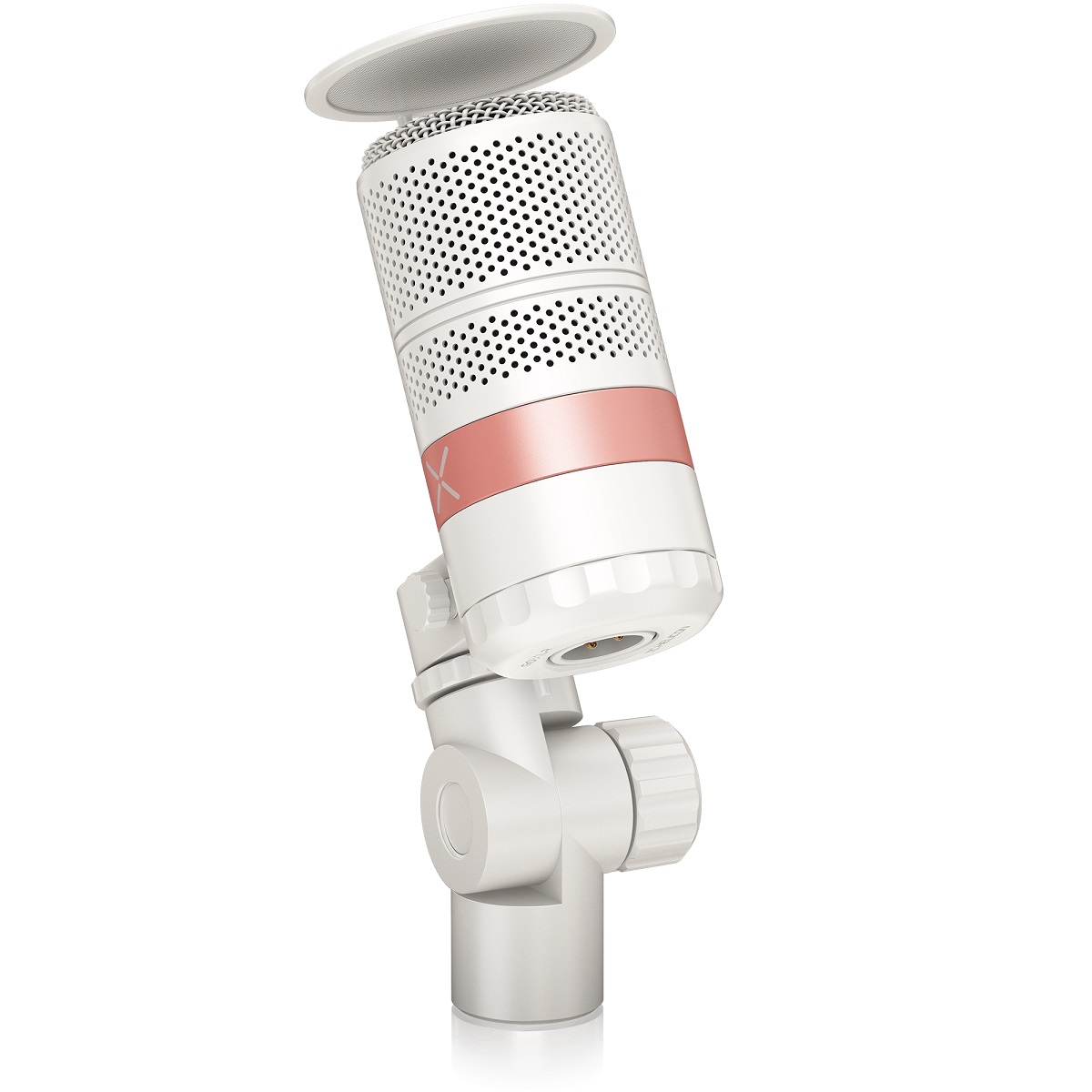 TC HELICON GO XLR MIC-WH MICROFONO BROADCAST WHITE CON POP FILTER BIANCO