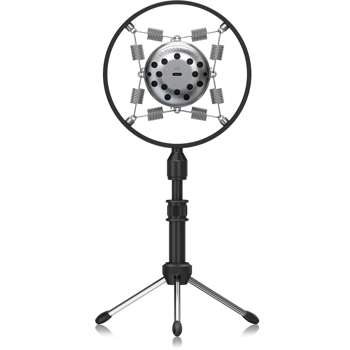 BEHRINGER BV635 SPRING MOUNT MICROFONO USB VINTAGE PER STREAMING