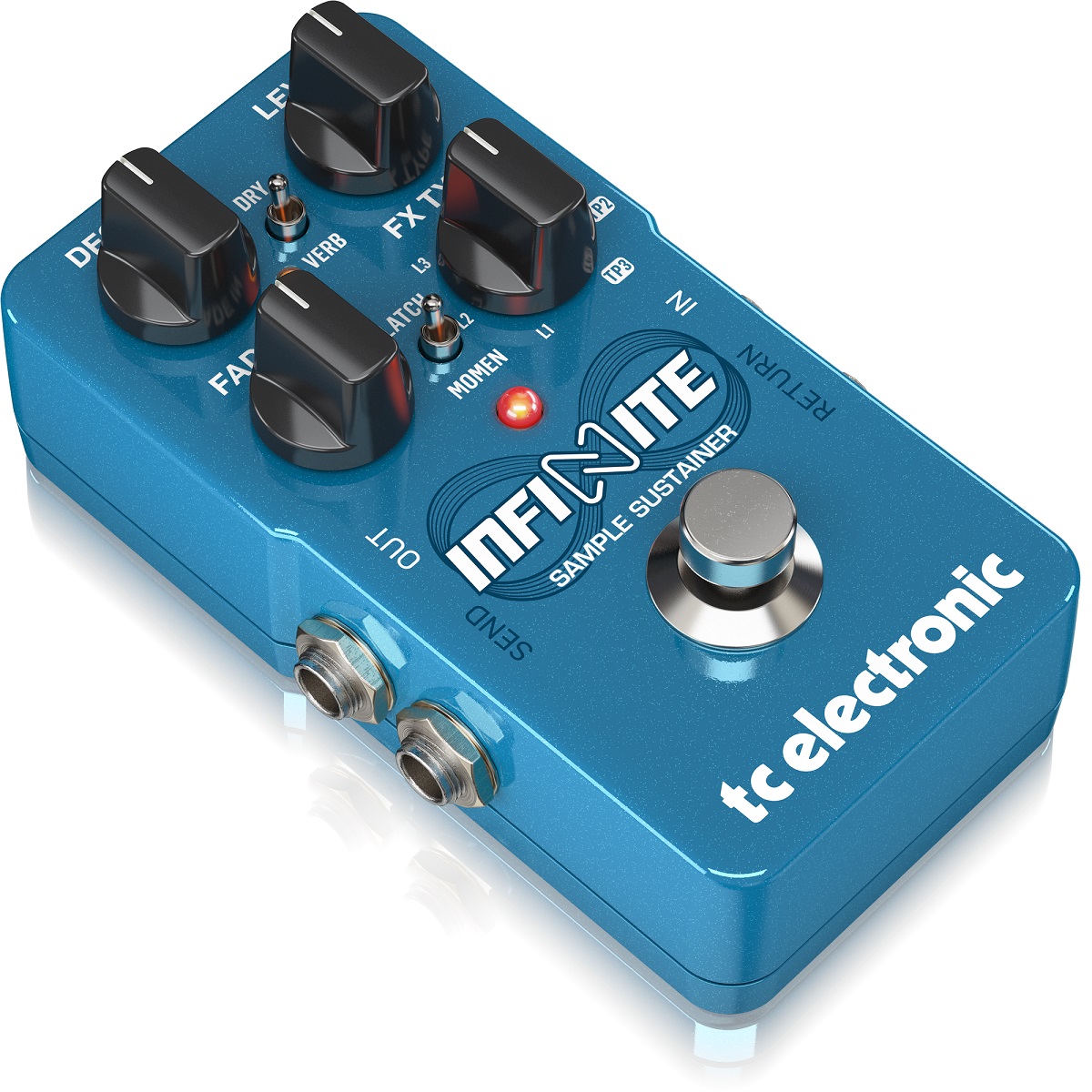TC ELECTRONIC INFINITE SAMPLE SUSTAINER CAMPIONATORE FX LOOP REVERB E MODULATION