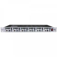 ALCTRON H6N PREAMPLIFICATORE 6 CUFFIE AMPLIFICATORE CUFFIA 6 CANALI 1U RACK